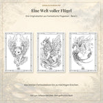 Fantastische Flugwesen - Band 1 - Digitale Version - Feohwynn Onlineshop - Malbuch