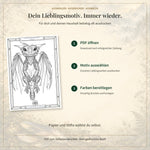 Fantastische Flugwesen - Band 1 - Digitale Version - Feohwynn Onlineshop - Malbuch