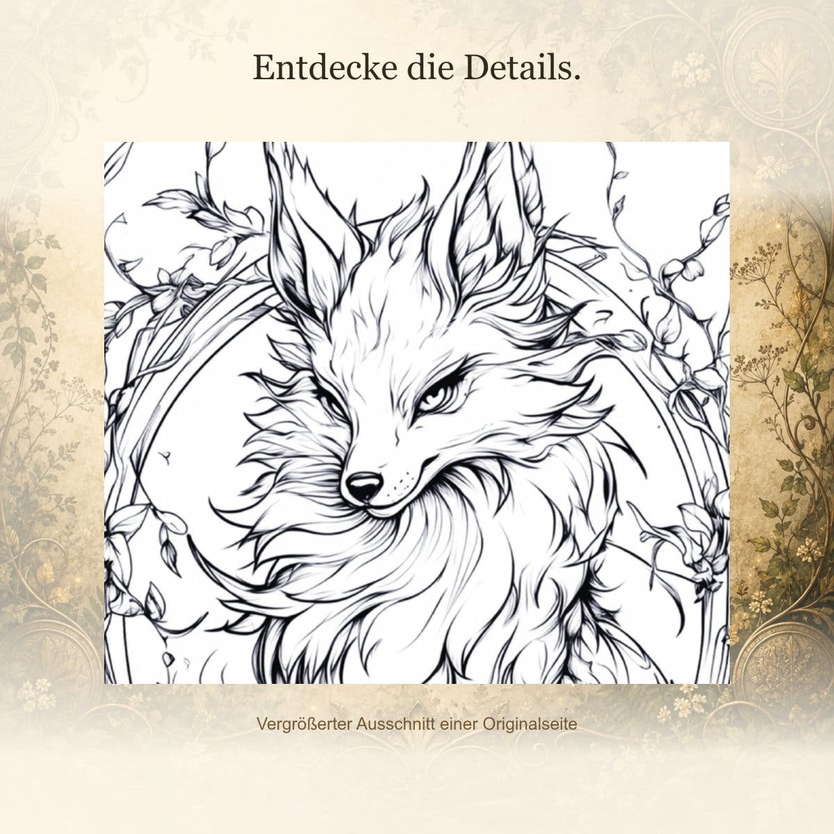 Fantastische Lebewesen - Band 1 - Feohwynn Onlineshop - Malbuch