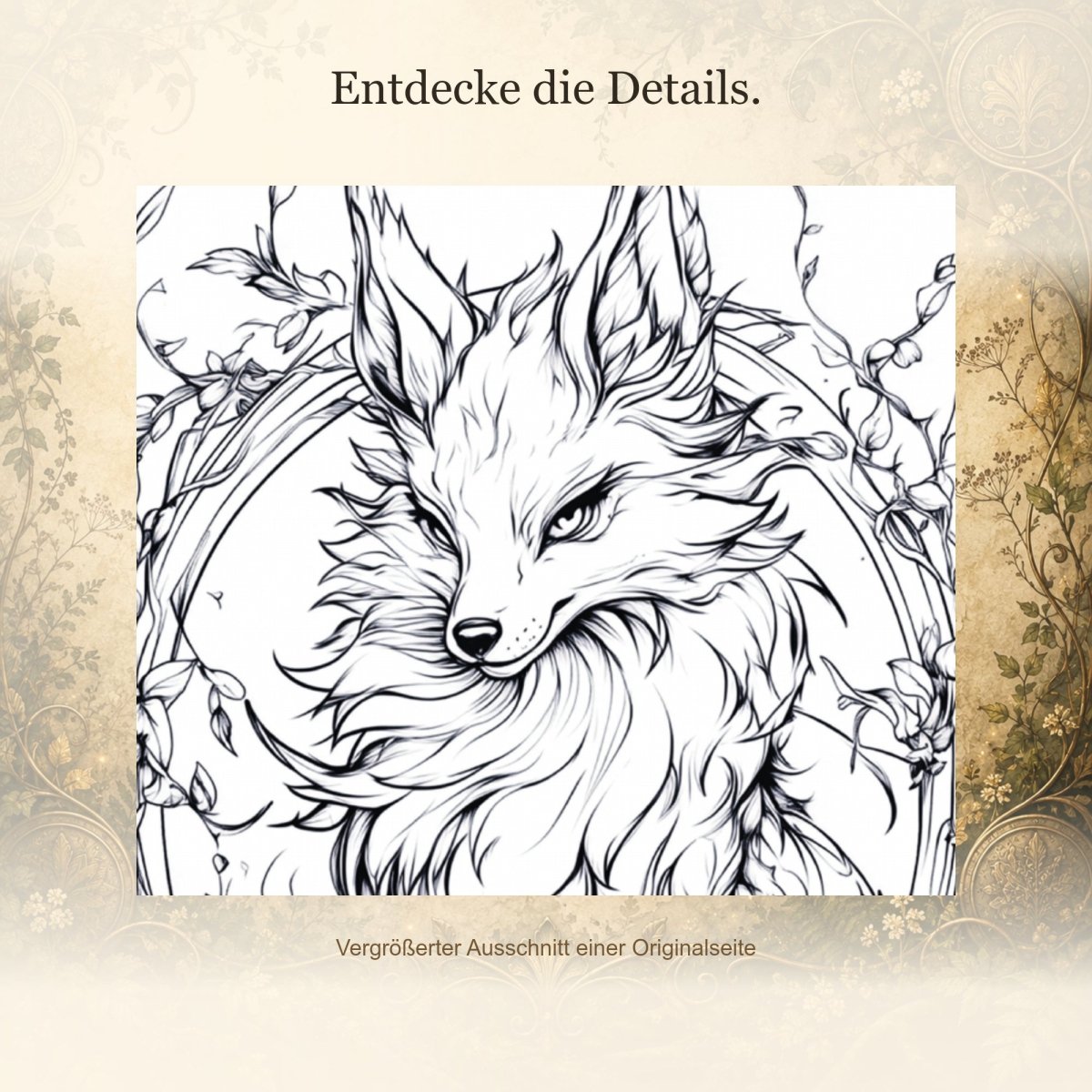 Fantastische Lebewesen - Band 1 - Feohwynn Onlineshop - Malbuch