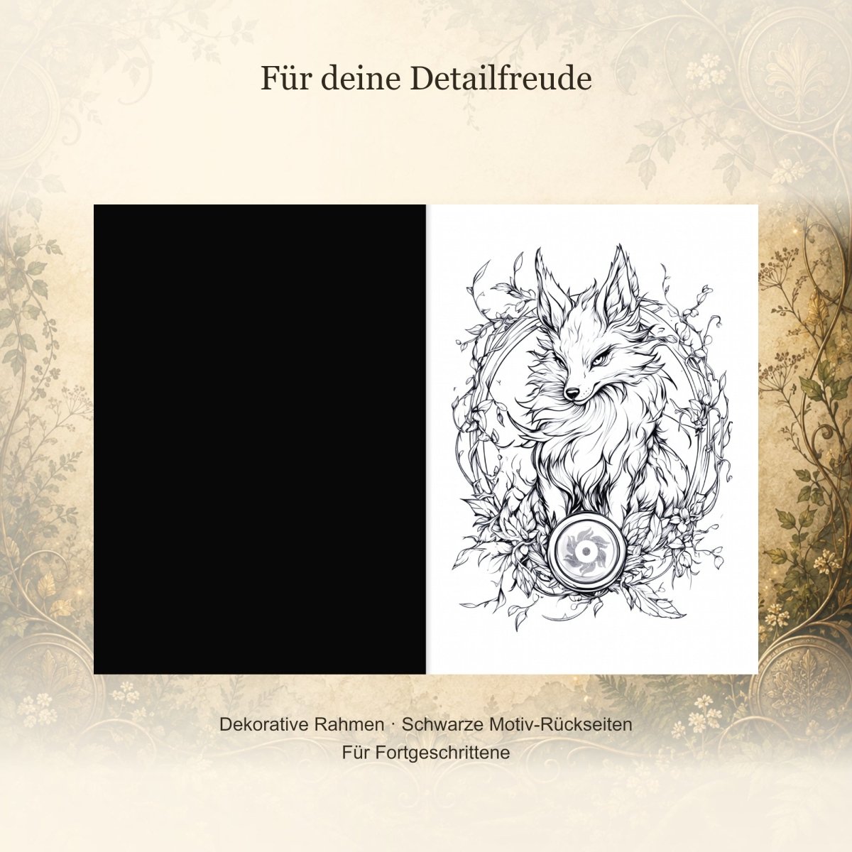 Fantastische Lebewesen - Band 1 - Feohwynn Onlineshop - Malbuch