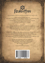 Rückseite des Linkshänder-Malbuchs Fantastische Waldwesen mit Beschreibung und ISBN