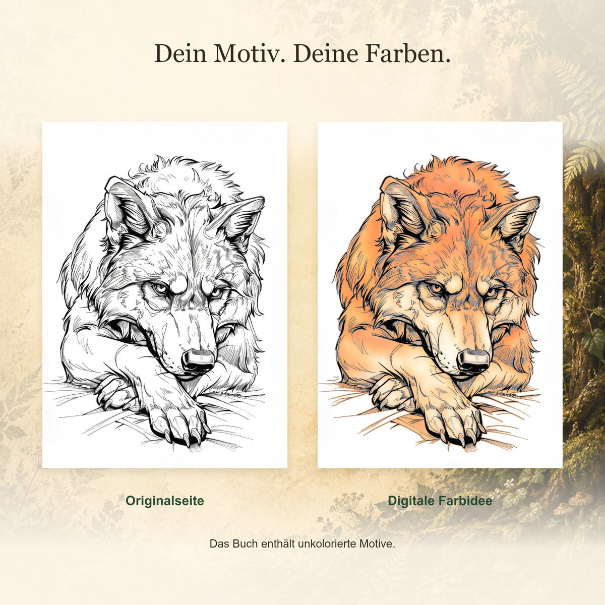 Fantastische Waldwesen – Linkshänder