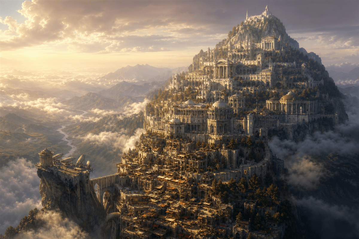 Dhalim – Die Hochstadt über den Wolken - Feohwynn Onlineshop