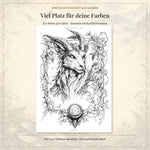 Fantastische Lebewesen - Band 1 - Digitale Version - Feohwynn Onlineshop - Malbuch