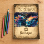 Fantastische Waldwesen – Linkshänder - Feohwynn Onlineshop - Malbuch