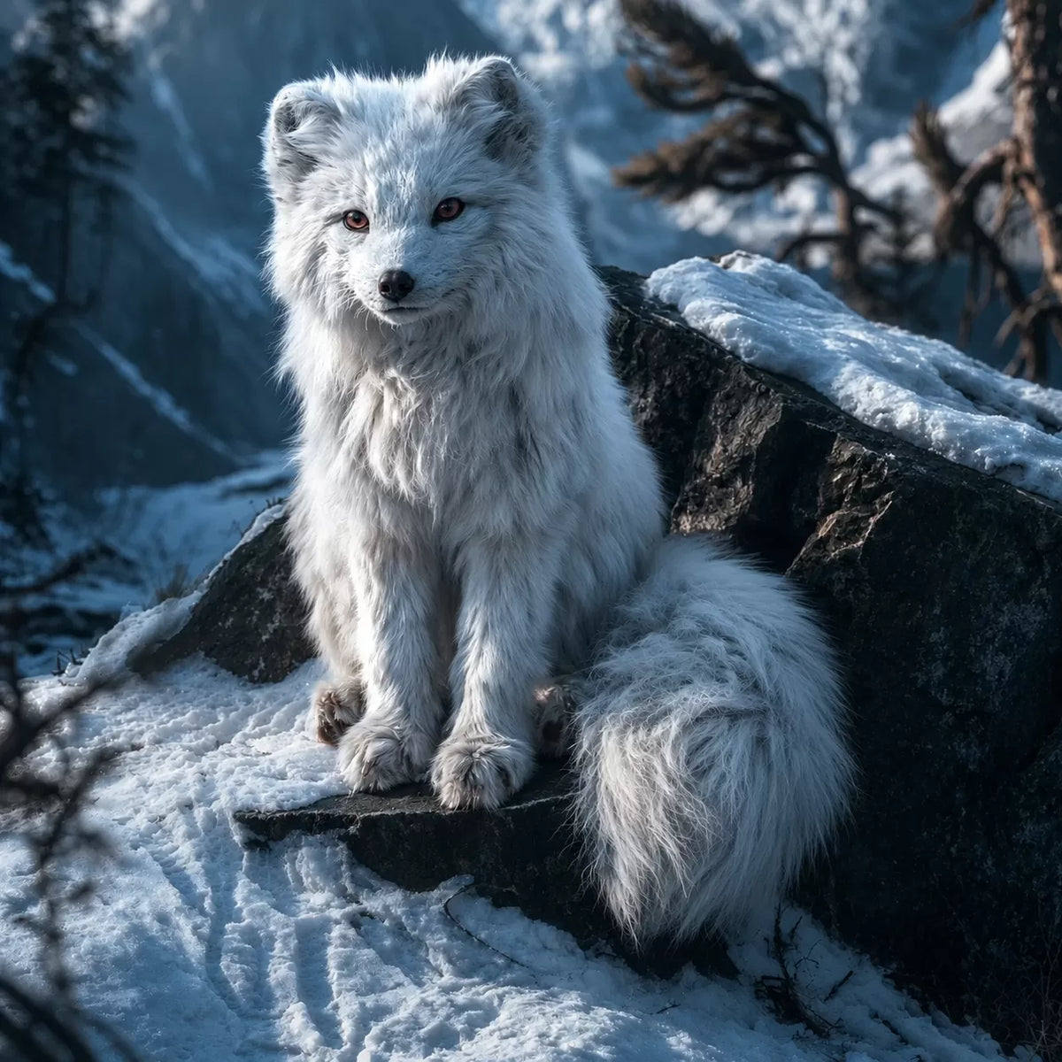 Schneefüchse