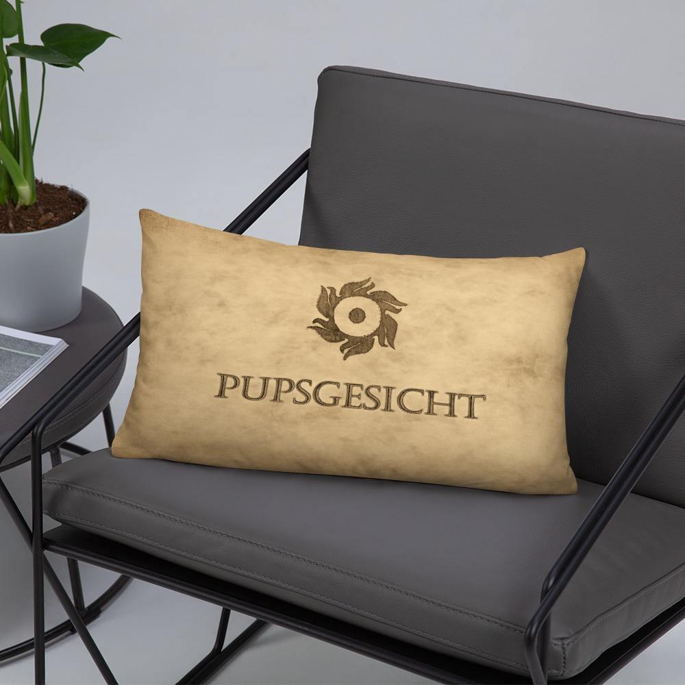 Feohwynn-Kissen Pupsgesicht 50 x 30 cm - Feohwynn Onlineshop