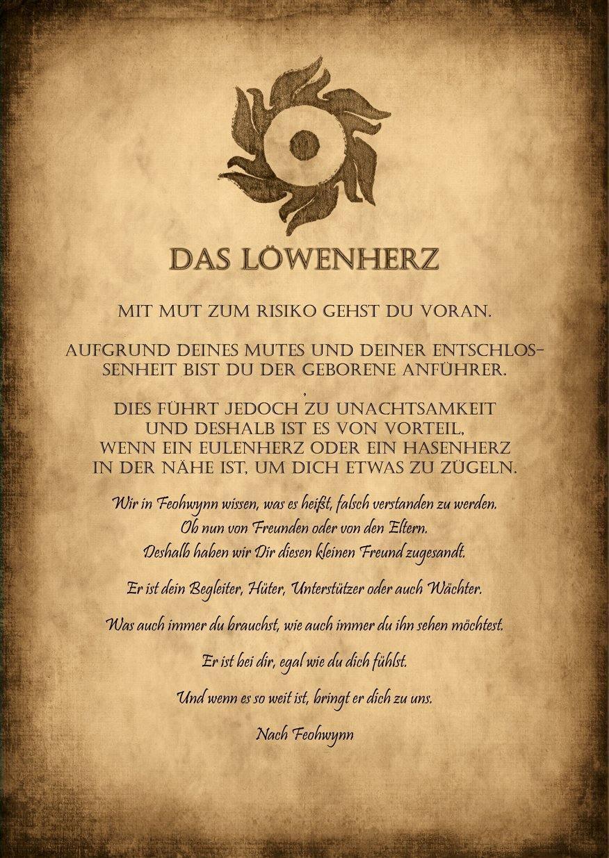 Limitierte Löwenherz-Edition - Feohwynn Onlineshop