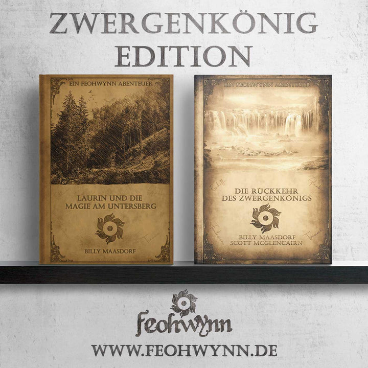 Zwergenkönig-Edition mit Laurin und Die Rückkehr des Zwergenkönigs als Hardcover